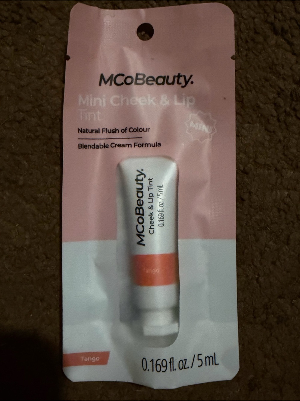 Mco Beauty lip and cheek tint-Tango